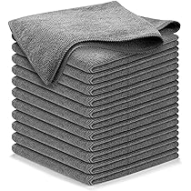 multi purpose microfiber cleaning cloths – pack of 12